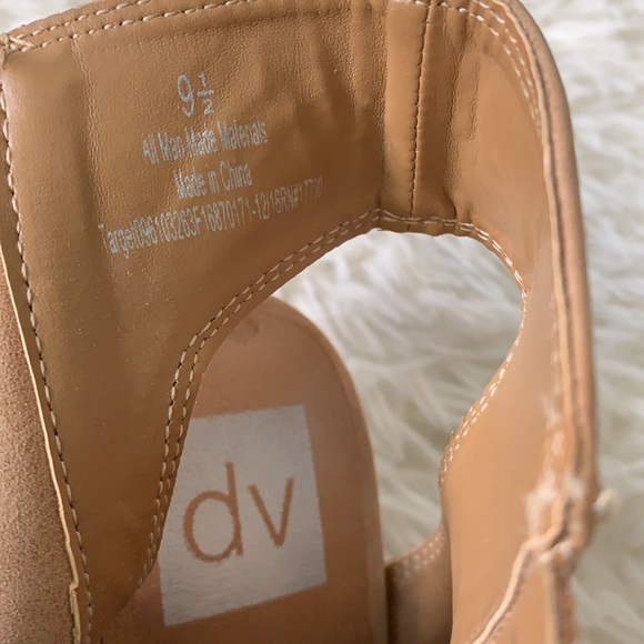 ❌SOLD❌Dolce Vita Alyson Peep Toe Bootie Size 9.5 - Picture 9 of 10